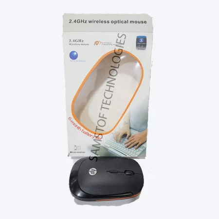 HP 2.4GHz Wireless Optical Mouse – Ergonomic & Compact