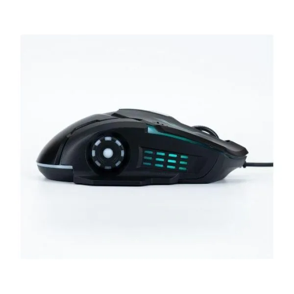 RAIKU G702 Silent Wired Gaming Mouse with LED Backlight