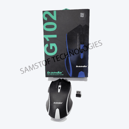 G102 Bando 2.4G Wireless Ergonomic Gaming Mouse