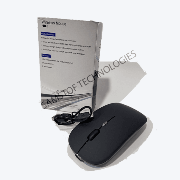Bluetooth 2.4G Wireless Charging Mouse – Adjustable DPI