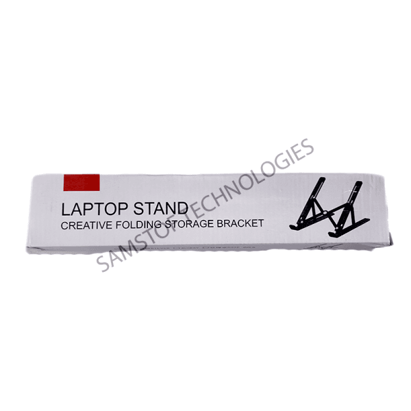 Adjustable Aluminum Foldable Laptop Stand – Portable, Ergonomic & Heat-Dissipating
