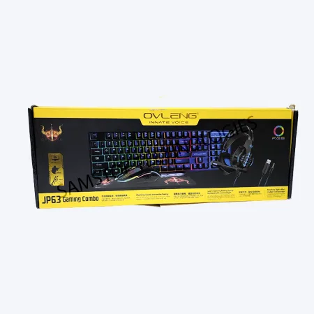 JP 63 Gaming Combo Set– Keyboard, Mouse, Headset & Mouse Pad