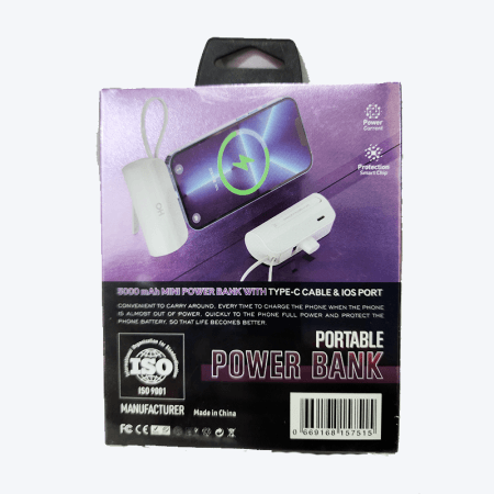 5000mAh Mini Power Bank