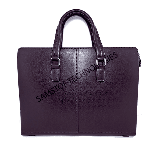Mont Blanc Luxury Leather Laptop & Office Bag – Premium Unisex Design