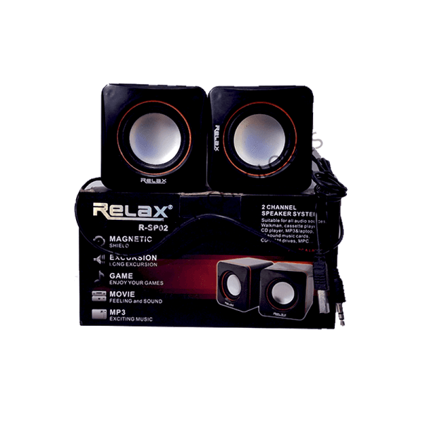 Relax -SP02 2-Channel Multimedia Speaker System
