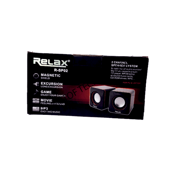 Relax -SP02 2-Channel Multimedia Speaker System