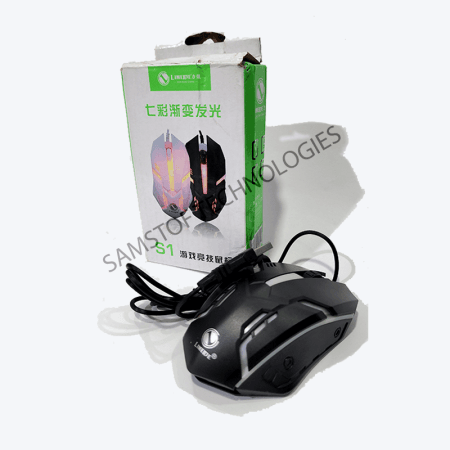 Limited S1 E-Sports Luminous Wired Gaming Mouse