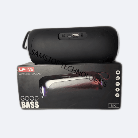 LP-V6 Portable Wireless Bluetooth Speaker with Super Bass