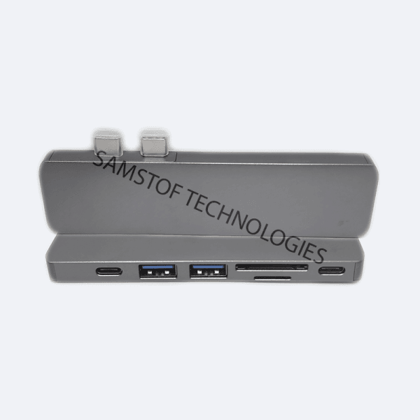 GIISMO 7-in-2 USB-C Adapter Hub for MacBook Pro & Air