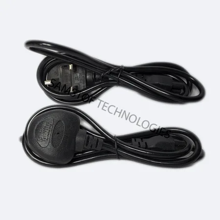 New 3-Pin Laptop Charger Power Cable