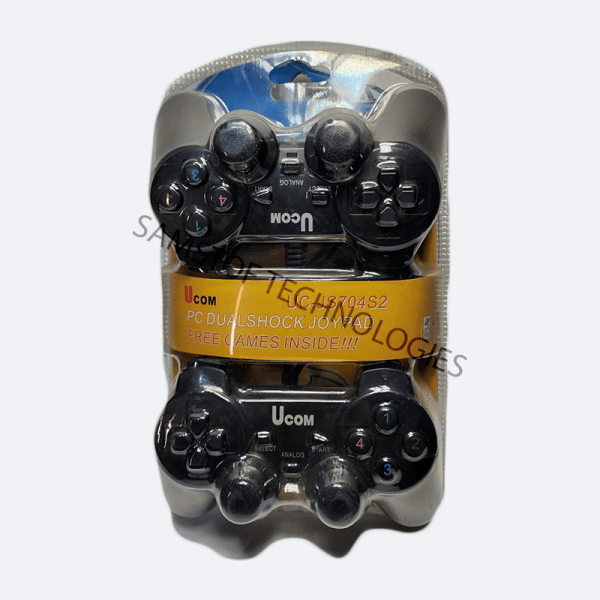 Ucom Original USB Wired Double Game Pad for System