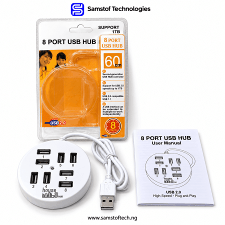 8-Port USB Hub