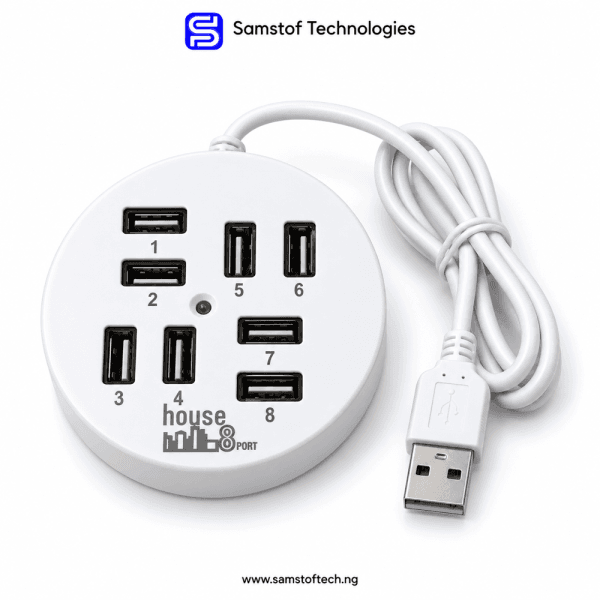 8-Port USB Hub
