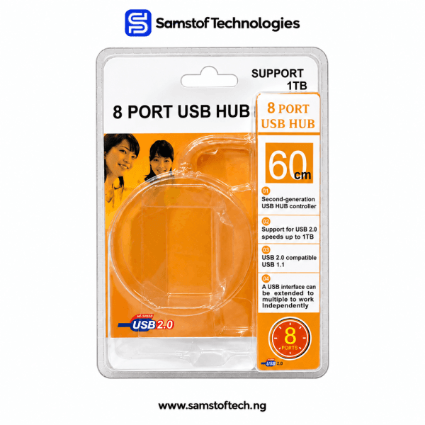 8-Port USB Hub